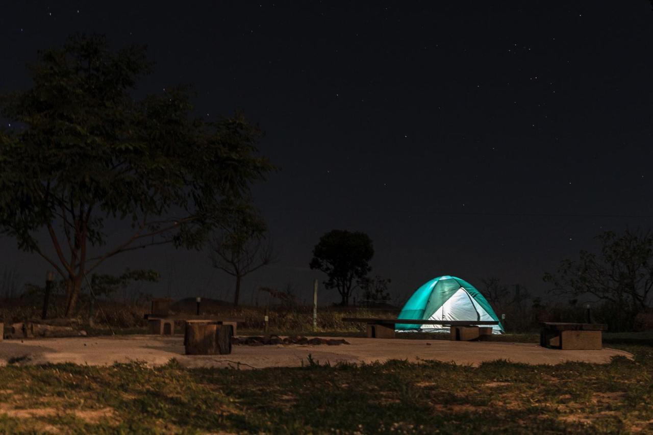 Pousada/Camping Mirante Serrano Hotell Alto Paraíso de Goiás Exteriör bild