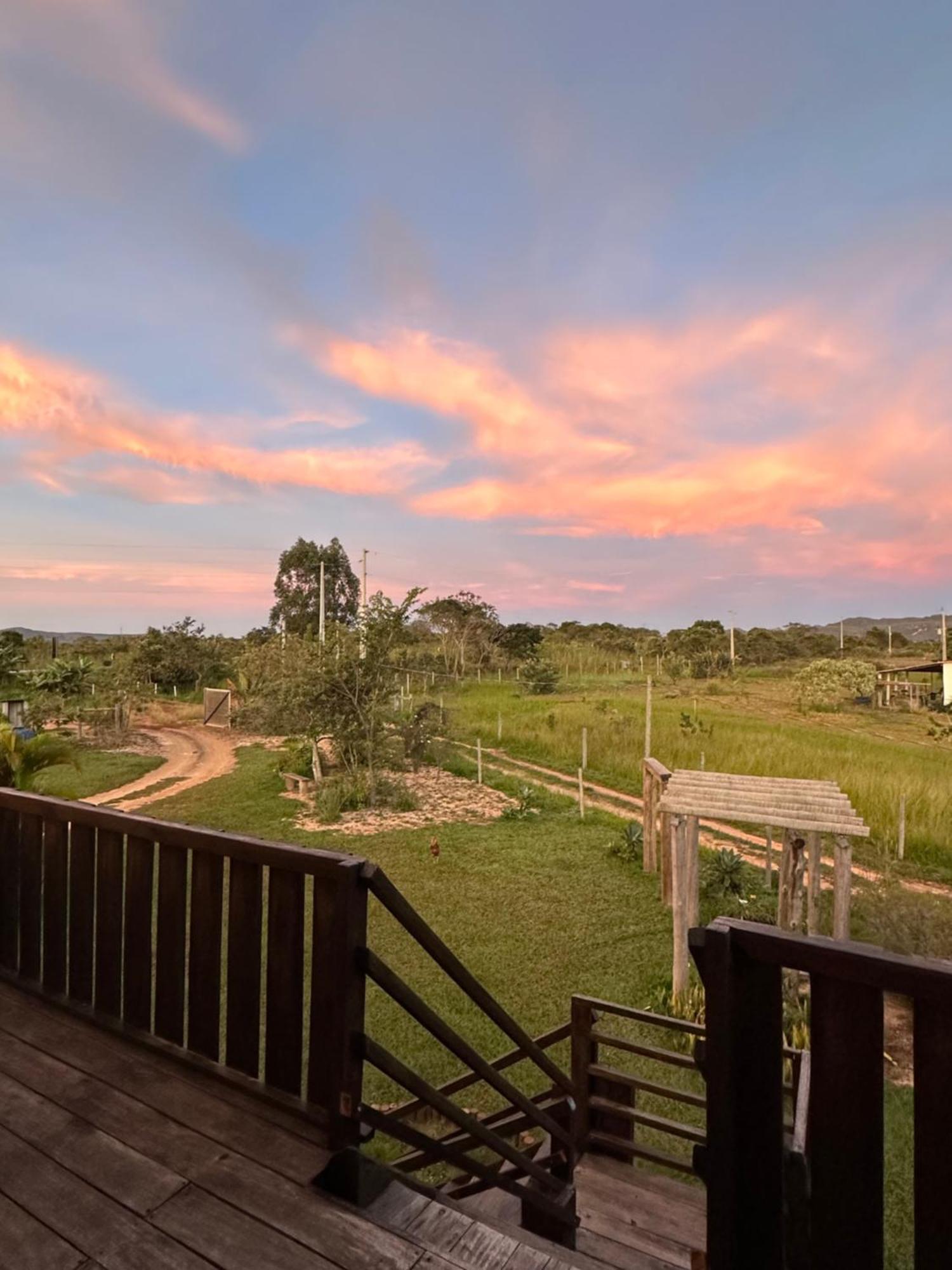 Pousada/Camping Mirante Serrano Hotell Alto Paraíso de Goiás Exteriör bild