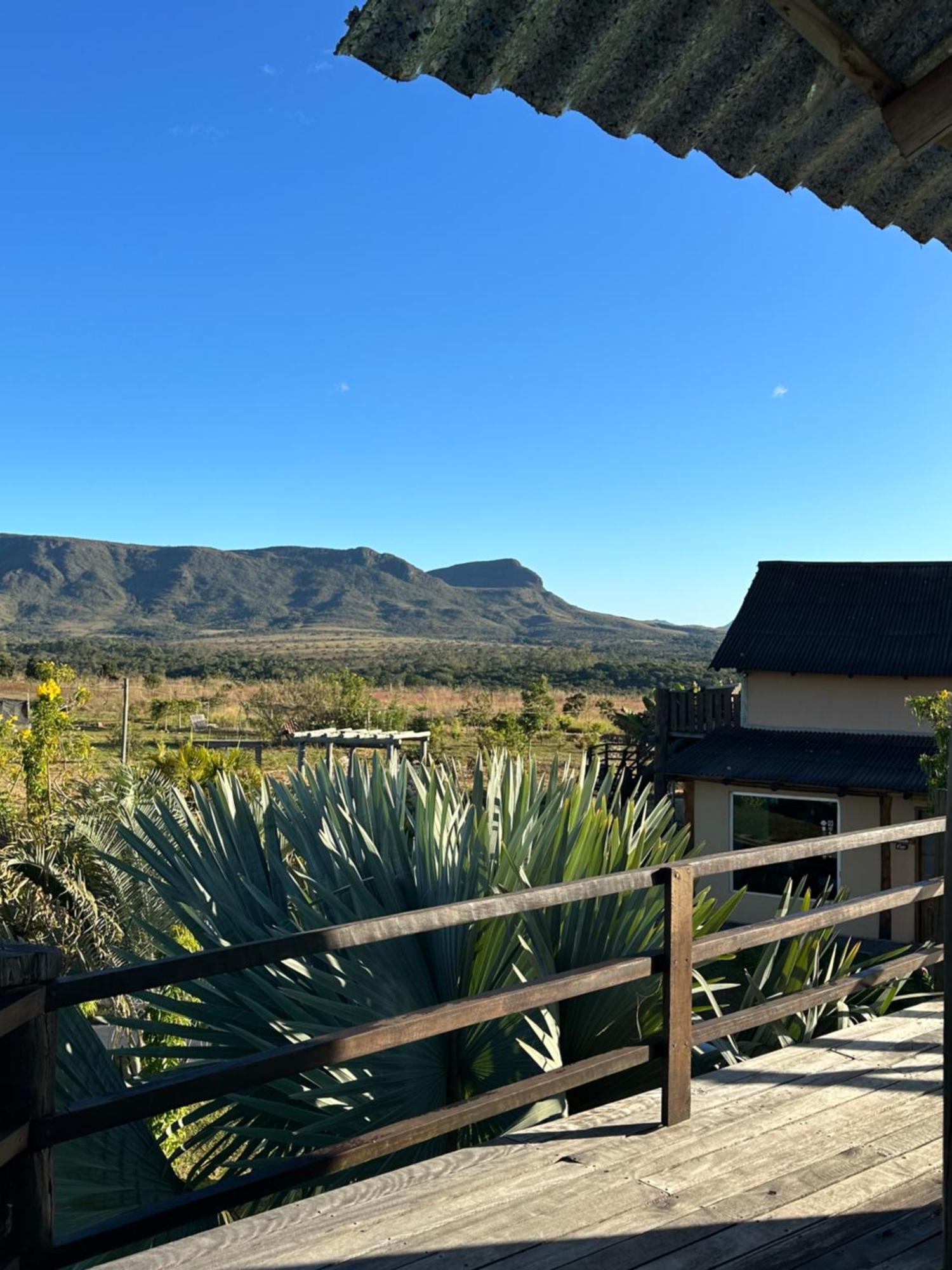 Pousada/Camping Mirante Serrano Hotell Alto Paraíso de Goiás Exteriör bild